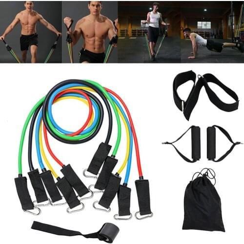 Sport Equipment Pull Rope Fitness Exercises Resistance Bands Latex Tubes Excerciser Body Training Workout Yoga Rubber Loop Tube