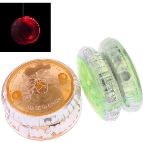 Luminous YoYo Ball LED Flashing Yo Yo Children Clutch Mechanism Yo-Yo Toys for Baby Kids Party Entertainment