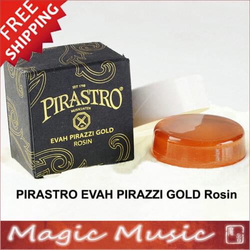 Free shipping! PIRASTRO EVAH PIRAZZI GOLD Rosin Model 9010 Used for Violin Strings, Made in Germany