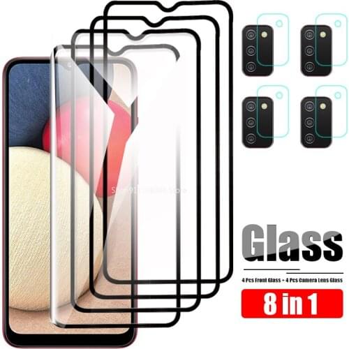For Samsung Galaxy A02S Protective Glass Camera Lens Screen Protector For Samsung A02 S Tempered Glass Film 9H Clear SM-A025F/DS