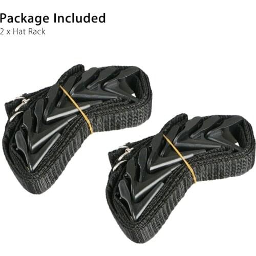 2pcs Straps Hanger Hanging Hat Clothes Organizer Cap Rack Holder Over Door Straps For Home Storage Organization