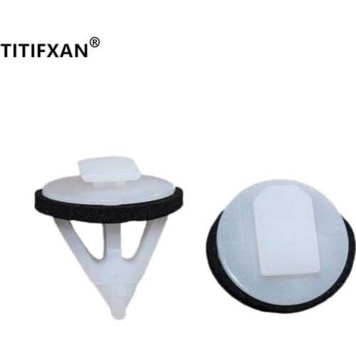 20PCS Car Trunk Light Bar trim License Plate Light Frame Plastic Fastener Clip for Toyota Corolla BYD F3 L3 G3