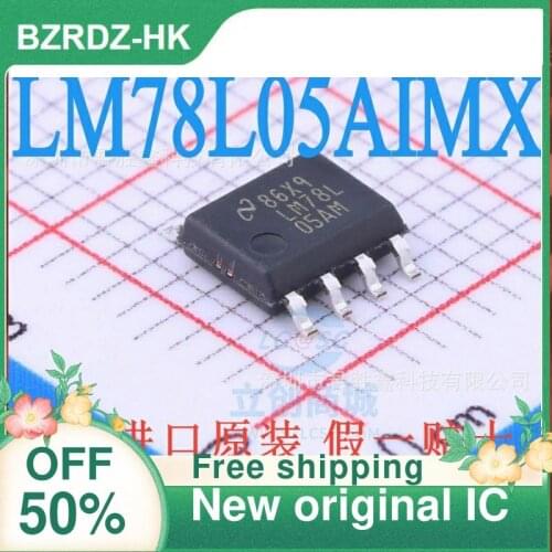 5PCS/lot LM78L05AIMX 78L05AI LM78L05 SOIC8 New original IC