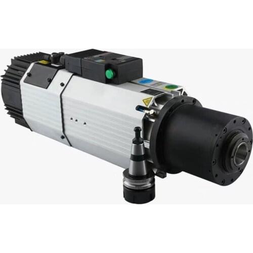 9kw 24000rpm 380V/220V Short Head ISO30 ATC Air Cooled Automatic Tool Changer Spindle