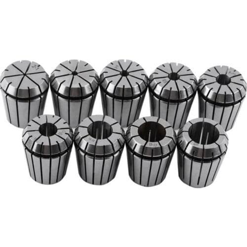 Hot 9pcs 2-20mm ER32 Spring Collet Set CNC Engraving Machine ER32 Collet Milling Lathe Machine Tools