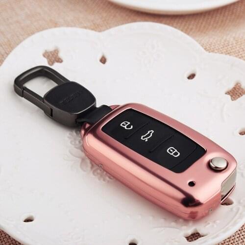 Aluminium Alloy Car Key Case For C-TREK/Sagitar/Passat/ BORA/T0URAN/POLO/LAVIDA/Tiguan/Scirocco/Golf 6 Key Shell Holder