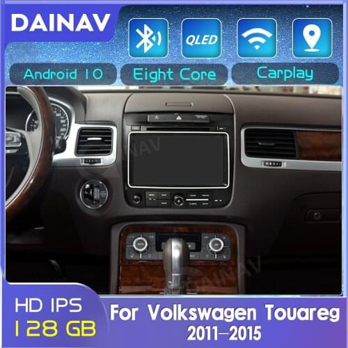 2 Din Android Car Radio For Volkswagen Touareg 2011 2012 2013 2014 2015 Car Stereo Autoradio Auto Audio 128GB GPS Navigation
