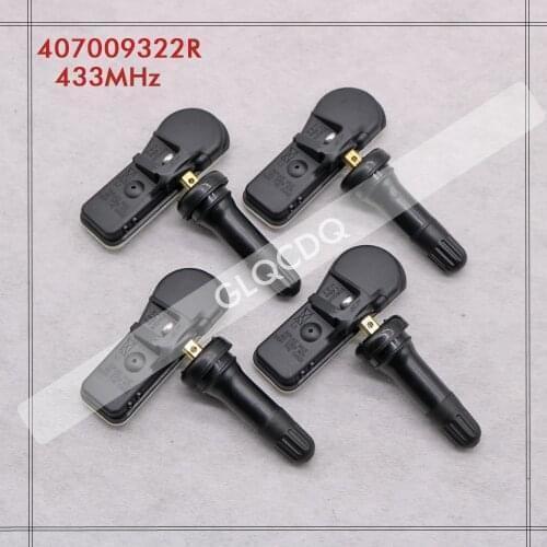 FOR 2014-2025 RENAULT TWINGO TWINGO VAN TPMS 433MHz TIRE PRESSURE SENSOR NISSAN TIRE AIR PRESSURE 40700-9322R 407009322R