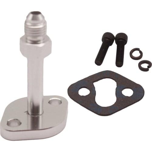 For TOYOTA CT20 CT26 Turbo Water Flange Adapter Kit 4AN Single Port