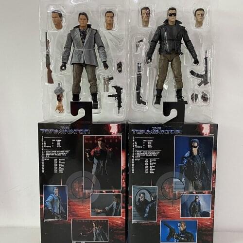 The Terminator 2 Judgment Day Action Figure T-800 Arnold PVC Action Figure Collectible Model Toy 18cm