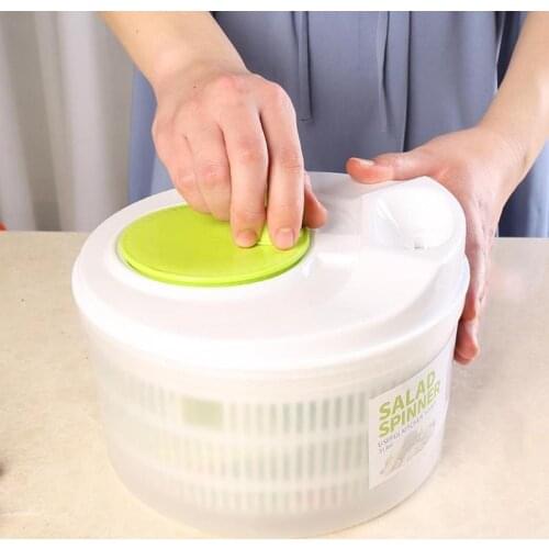 Vegetables Dryer Salad Spinner Fruits Basket Fruit Machine Drying Vegetables Wash Clean Basket Kitchen Tools Storage