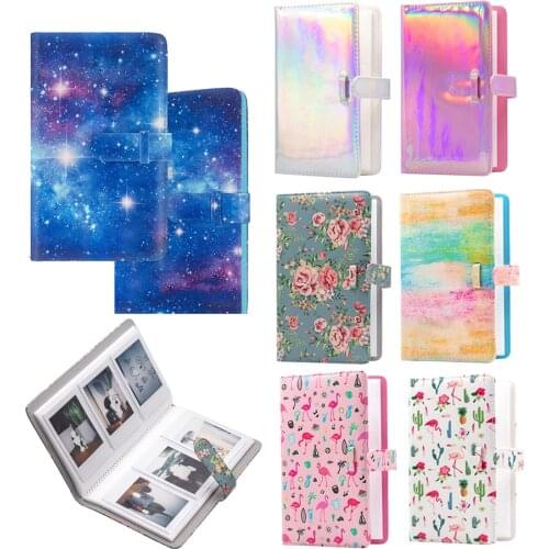 96 Pockets Mini Wallet Photo Album Book PU Leather Cover Picture Case for Fujifilm Instax Mini 11 9 8 7s 90 Film Paper