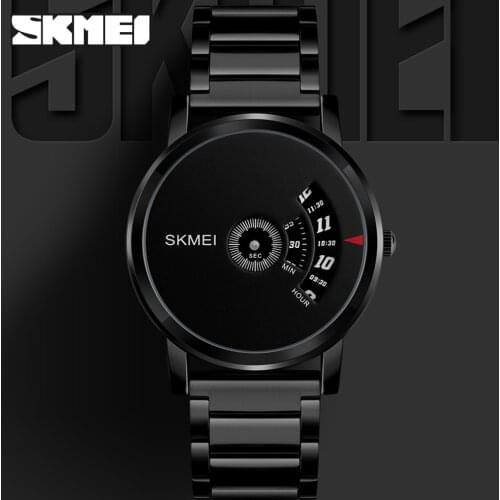 Skmei Luxury Brand Men Watch Stainless Steel Male Quartz Sport Watch Men Waterproof Casual Wristwatches relogio masculino 1260