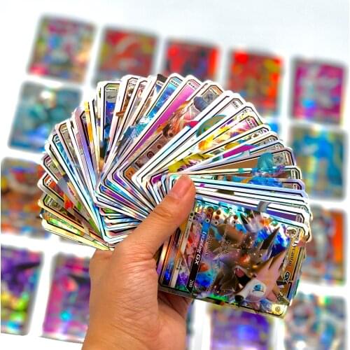 2021 New Pokemones card Vmax card GX tag team EX Mega shinny card Game Battle Carte Trading TAKARA TOMY Cards Children Toy