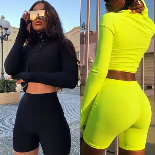 New Hot Womens Casual Hoodies Sweatshirt Crop Tops Pants Set 2Pcs Tracksuit Sweat Suit