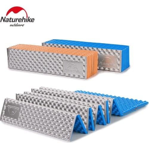 Naturehike Mat Portable Folding Egg Slot Yoga Mat IXPE+EVA Foam Camping Sleeping Pad in Tent Dampproof Mattress Cushion Beach