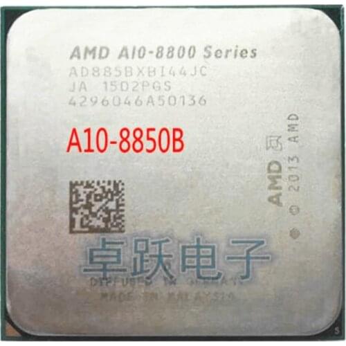 AMD A10-8850B CPU 3.9GHz Socket FM2+ Quad Core A10 8850B desktops CPU free shipping