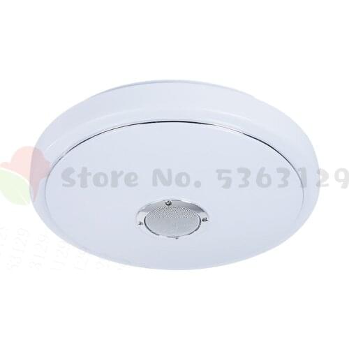Dimmable Music Ceiling Lights Lamp Remote&APP control 48W/72W Smart Ceiling Lights for Home bluetooth Speaker Lighting