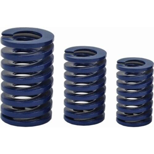 Blue Light Load Spiral Stamping Compression Mould Die Spring for Hardware plastic manufacturing 20mm 20.0mm
