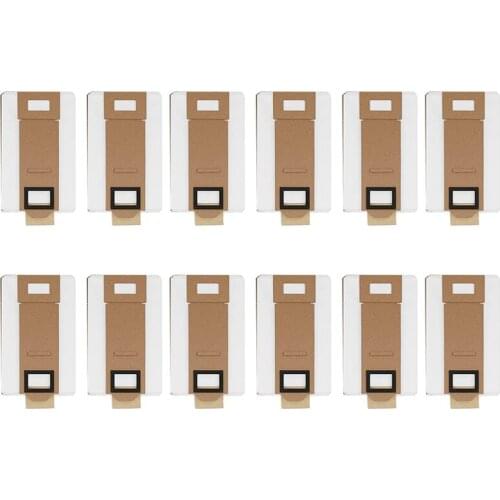 12 Pack Vacuum Bags Replacement For Roborock S7 T7S T7S Plus Dust Bag Vacuum Cleaner Accessories Spare Parts
