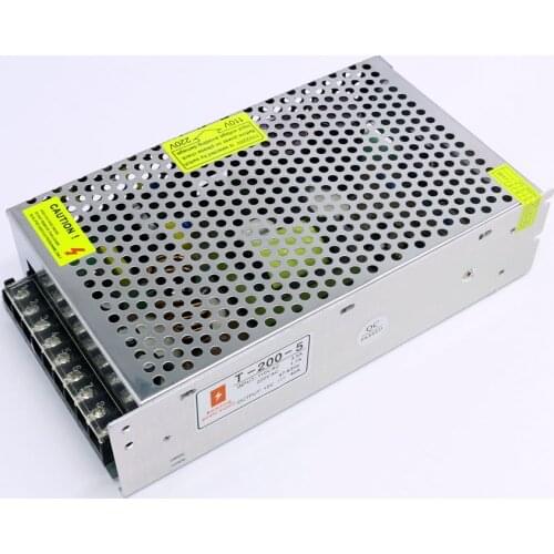 Led Display 5V 200W Switching Power Supply Input Ac 110V or 220V by Switch Control