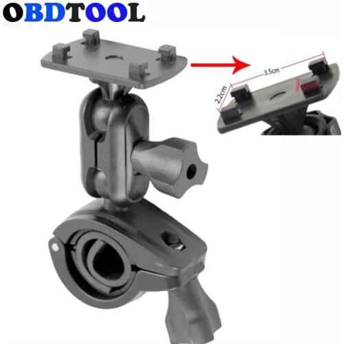 O-type Four claw Adjustable Rearview Mirror Automobile Bracket Motorcycle Bike Four-port Base Sport DV Camera DVR GPS Mount