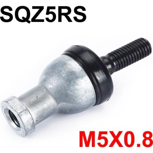5mm SQZ5RS M5X0.8 spherical plain bearing rod ends with ball stud winding ball joint rod ends with right or left hand thread