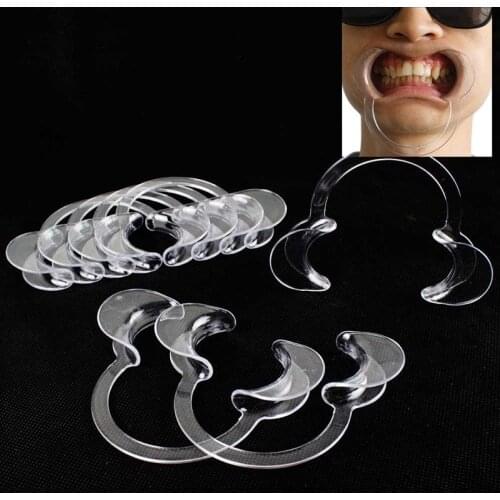 10pcs/pack Dental Intraoral Mouth Opener Teeth Whitening Lip Cheek Retractor Large/Medium/Small Dental Product