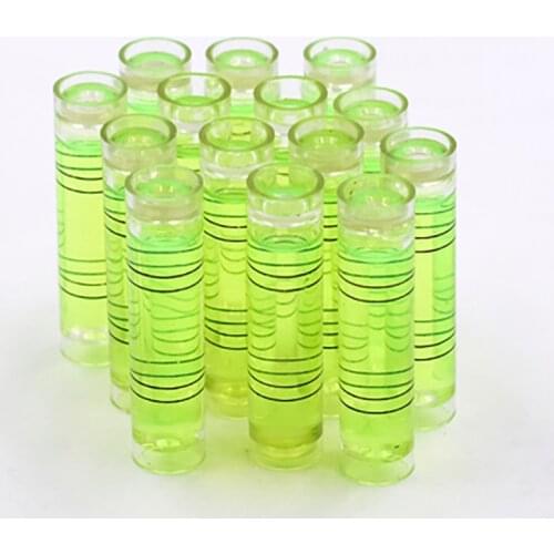 4PCS Mini Circular Spirit Level Round Bubble Level Precision Scope Green Round Level Measurement Instrument Measuring Tools Kit