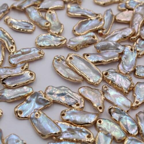 5pcs/lot Natural Freshwater Pearl Shaped Long Bracelet Used For DIY Handmade Jewelry Making Accessories