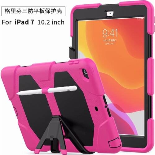 Case for IPad 7th Pro 10.2" 2019 Waterproof Shock Dirt SandProof Tablet Shell Extreme Military Heavy Duty Kickstand Cover+pen