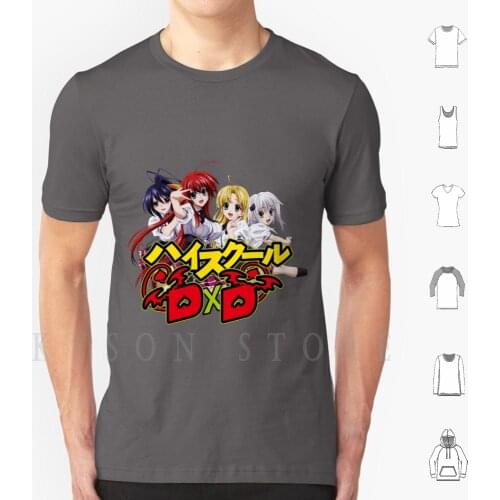 Girls Squad Highschool Dxd T Shirt Cotton Men Diy Print Girls Squad Highschool Dxd Anime Grayfia Lucifuge Chibi