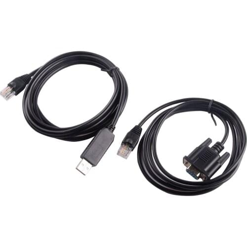 USB DB9 RS232 to RJ45 Control Cable for NexRemote CelestronTelescope Replacing Hand Control Box USB to Mount Directly Data Cable