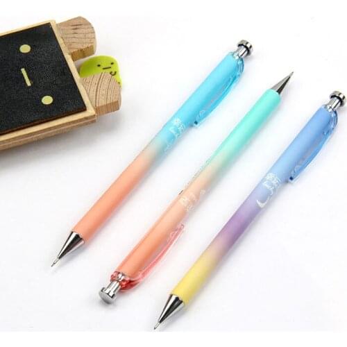 3pcs 0.5/0.7mm Stationery Writing p05 w16 Student Supply Creative School Sketch Cute Chancery Mechanical Pencil
