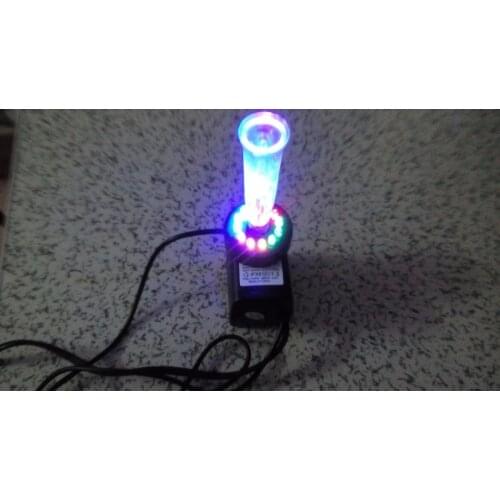 220 v DC pump aquarium landscape rockery fountain pump 12 led color light 10 w