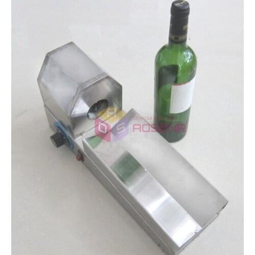 PVC Heat Shrinkable Plastic Bottle Cap Lid Red Wine Shrink Machine Thermal Shrinking Tools 220V