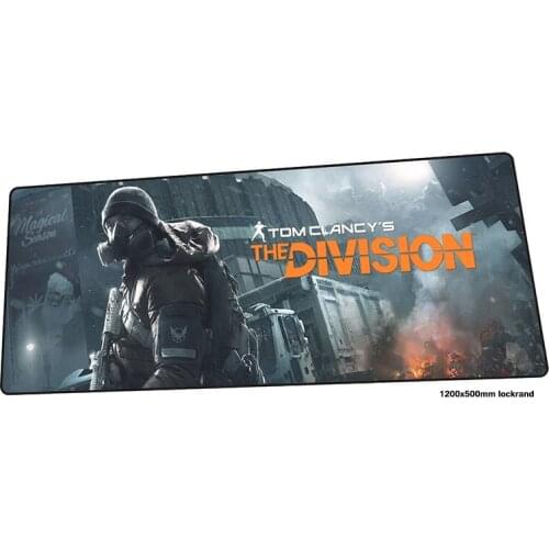 Tom clancys The Division mouse pad 1200x500mm mousepads Personality gaming mousepad gamer Customized mouse pads keyboard pc pad