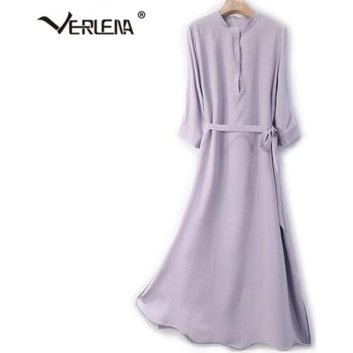 Verlena Long Sleeve Summer Dresses