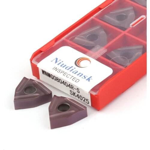 WNMG080404R-S SK3025 WNMG080408L-S SK4025 Machine CNC Lathe Turning tools Carbide Grooving Insert Roughing For Stainless Steel