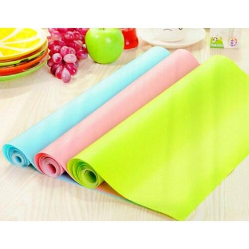 1PC 30*150cm EVA Wardrobe Mat Washable Solid Color Anti-Slip Anti-Oil Pad Cabinet Pad Drawer Moisture-Proof House Tools OK 0863