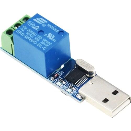 1PCS LCUS-1 Type USB 1 Channe l Relay Module Electronic Converter USB Intelligent Control Switch Serial Relay Module