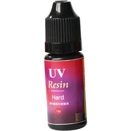 10g UV Resin Crystal Clear Ultraviolet Curing Epoxy Resin for DIY Jewelry Making DIY,Craft- Hard Type Glue Resin Casting Pendant