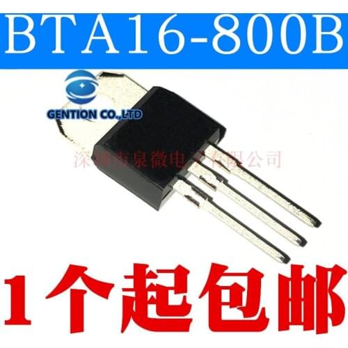 10PCS The bidirectional thyristor BTA16-800B TO-220 in stock 100% new and original