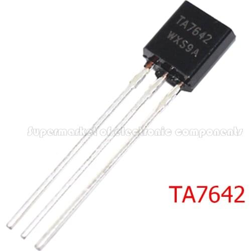 10PCS TA7642 TO-92 7642 TO92 New Single Radio Chip IC