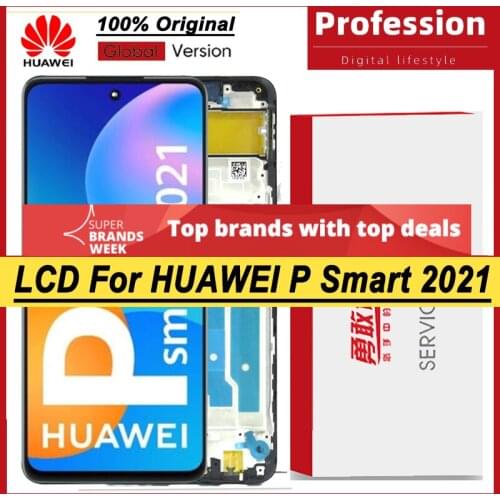100% Original 6.67" Display for Huawei P Smart 2021 PPA-LX2 / X10 Lite / Y7A LCD Touch Screen Digitizer Assembly Repair Parts