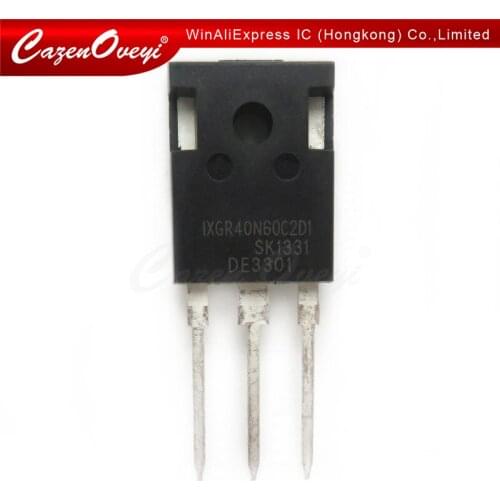 5pcs/lot IXGR40N60C2D1 40N60C2D1 IXGR40N60 TO-3P In Stock