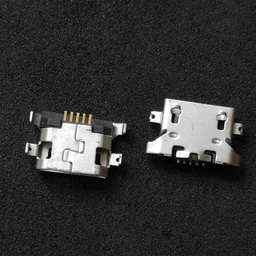 50pcs Micro USB connector charge Socket Jack For Lenovo A850 A800 S820 S880 P780 A820 S820 P770 A800 S920 a670t P708 S850E A6000