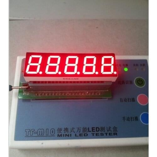 0.56inch 5digits red 7 segment led display 5561AS/5561BS