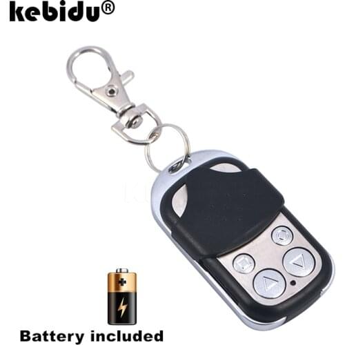 Kebidu Wireless Garage Remote Control Duplicate 4 Key Fob 433MHZ Cloning Gate Garage Door Multi-function Hot wholesale