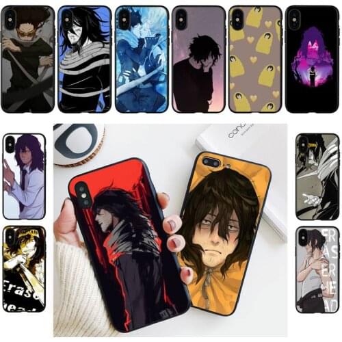 YNDFCNB Eraser head Shota Aizawa Phone Case For iPhone 11 8 7 6 6S Plus X XS MAX 5 5S se 2020 11 12pro max iphone xr case